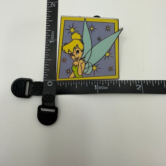 Disney 2011 Tinker Bell Selfie Picture Yellow Green Blue Purple Trading Pin - Picture 4 of 4